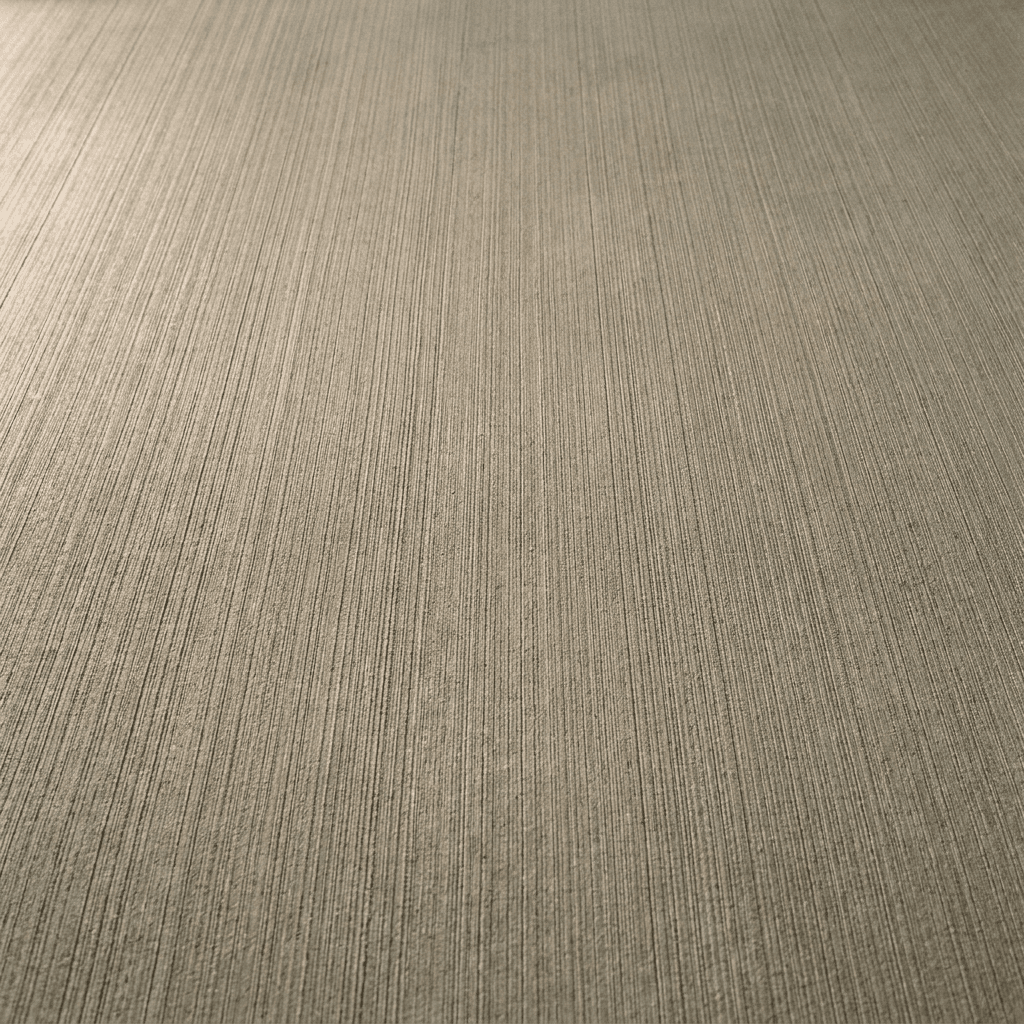 Broom finish concrete texture close-up